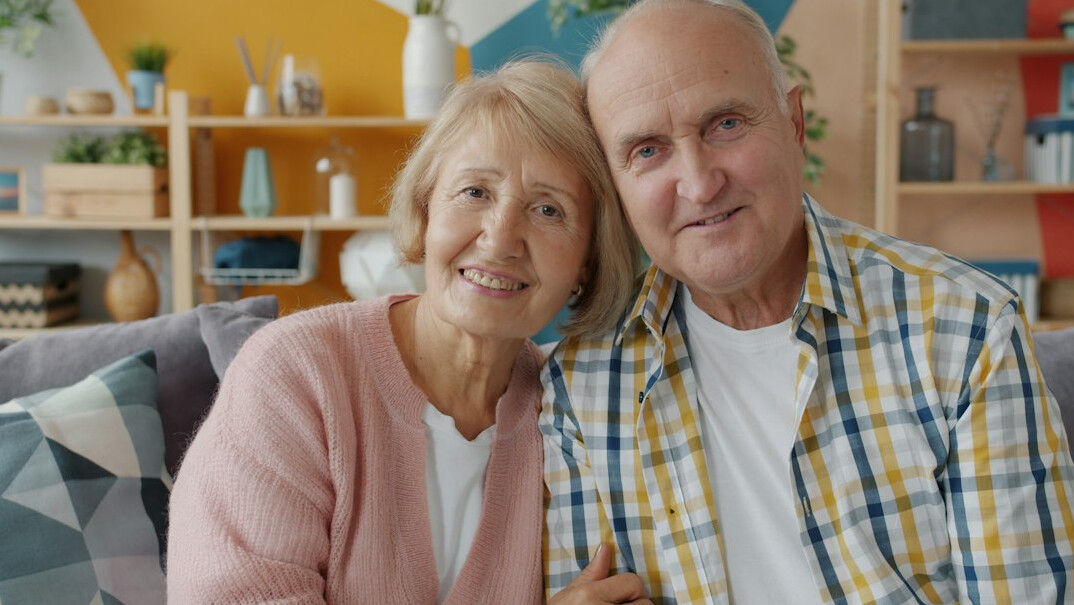 elderly couple planning retirement